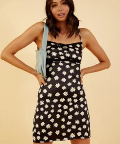 Peppermayo New Dresses New Day Mini Dress - Black Print