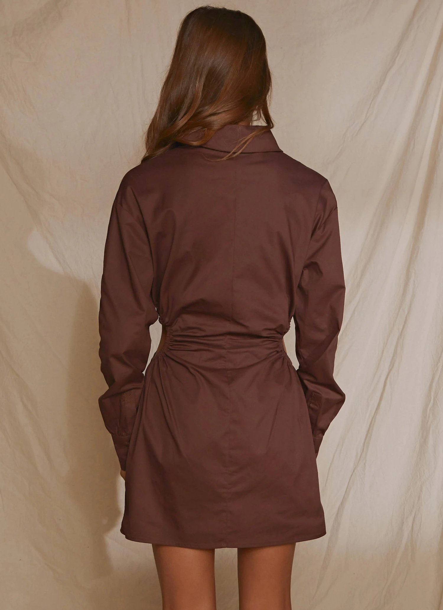 Peppermayo Exclusive Soho Shirt Dress - Chocolate New & Most Loved 7 Peppermayo Exclusive Soho Shirt Dress - Chocolate New & Most Loved