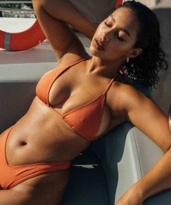 LaHana Swim Remi Top - Tangerine