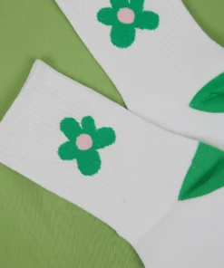 Peppermayo Flower Sock - Green New Accessories