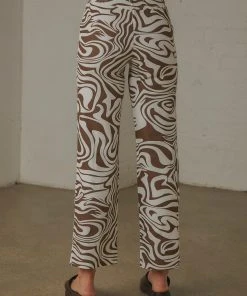 Peppermayo New & Most Loved Serena Pants - Brown Print 13 Peppermayo New & Most Loved Serena Pants - Brown Print