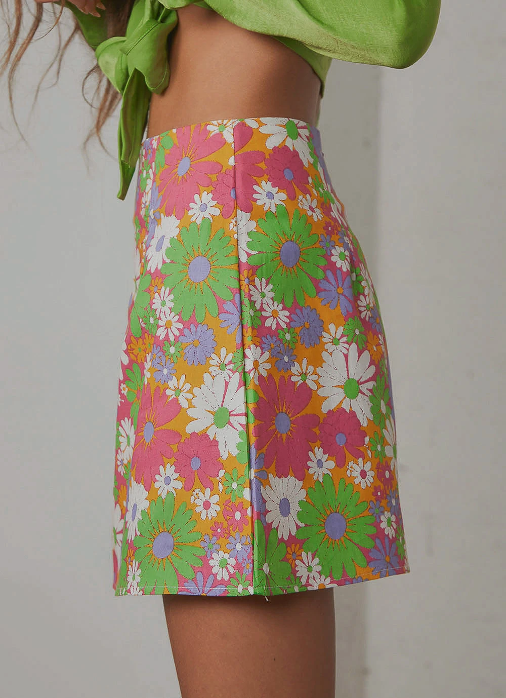 Peppermayo Exclusive Brady Mini Skirt - 70s Floral 6 Peppermayo Exclusive Brady Mini Skirt - 70s Floral