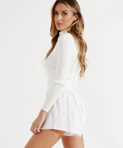 Peppermayo All Your Love Knit Top - White New Tops 10 Peppermayo All Your Love Knit Top - White New Tops