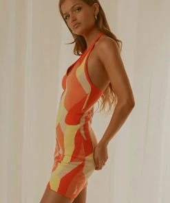 Peppermayo Exclusive Cool Horizons Knit Dress - Flames New & Most Loved 10 Peppermayo Exclusive Cool Horizons Knit Dress - Flames New & Most Loved