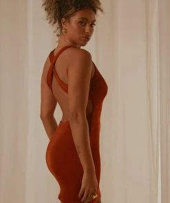 Peppermayo Moving On Up Mini Dress - Choc Brown 10 Peppermayo Moving On Up Mini Dress - Choc Brown