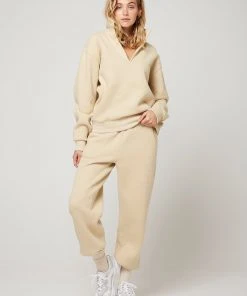 Atoir X Rozalia Collared Jumper - Oatmeal New & Most Loved