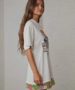 Thrills Speedsters Merch Tee - Dirty White New & Most Loved 10 Thrills Speedsters Merch Tee - Dirty White New & Most Loved