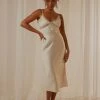 Peppermayo True Lovers Midi Dress - Ivory 1 Peppermayo True Lovers Midi Dress - Ivory
