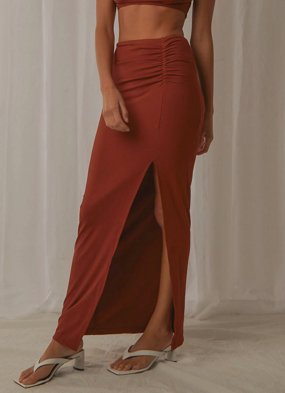 Peppermayo Talk About Love Skirt - Brown 5 Peppermayo Talk About Love Skirt - Brown