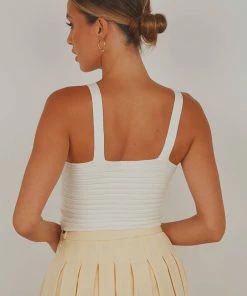 Peppermayo In Her Eyes Knit Crop - White New & Most Loved 11 Peppermayo In Her Eyes Knit Crop - White New & Most Loved