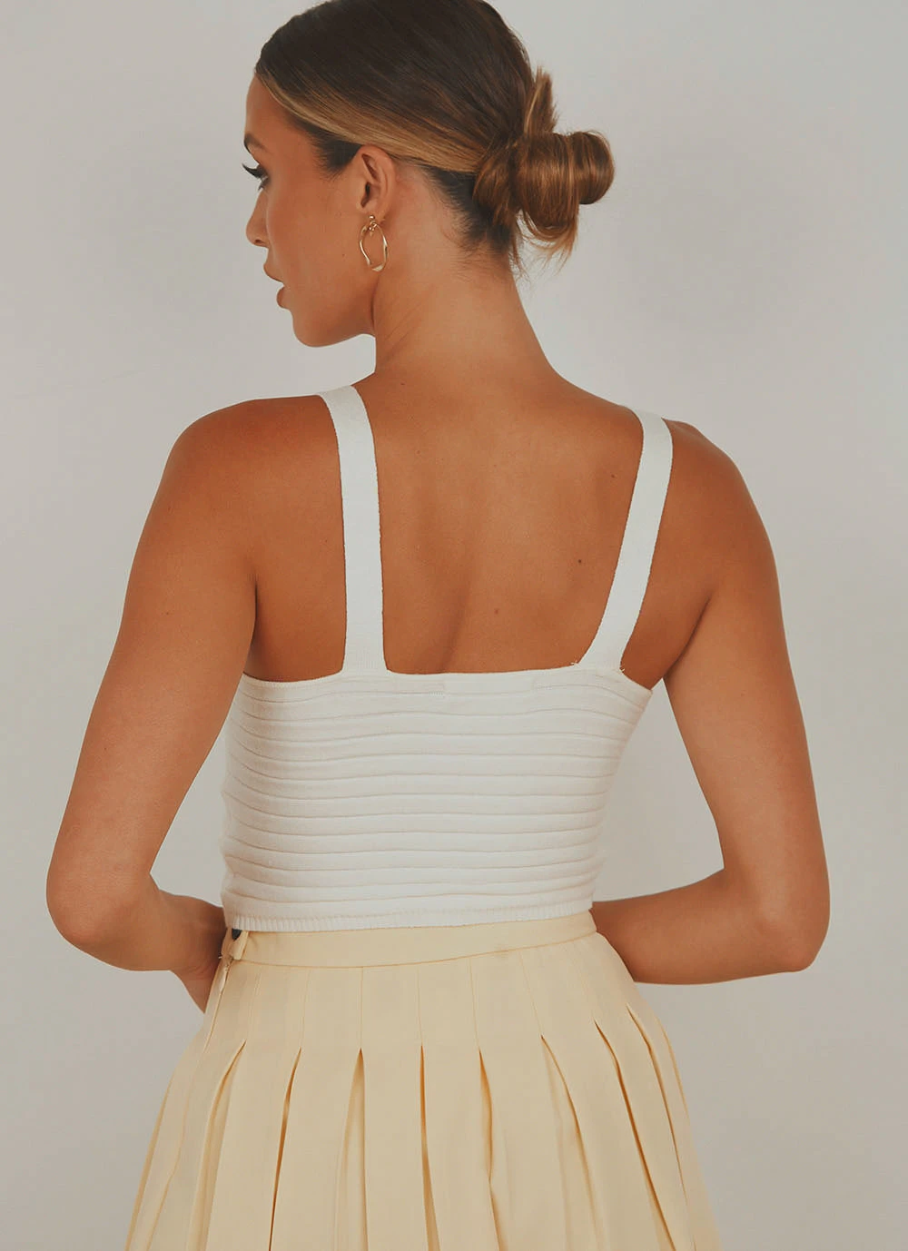 Peppermayo In Her Eyes Knit Crop - White New & Most Loved 7 Peppermayo In Her Eyes Knit Crop - White New & Most Loved