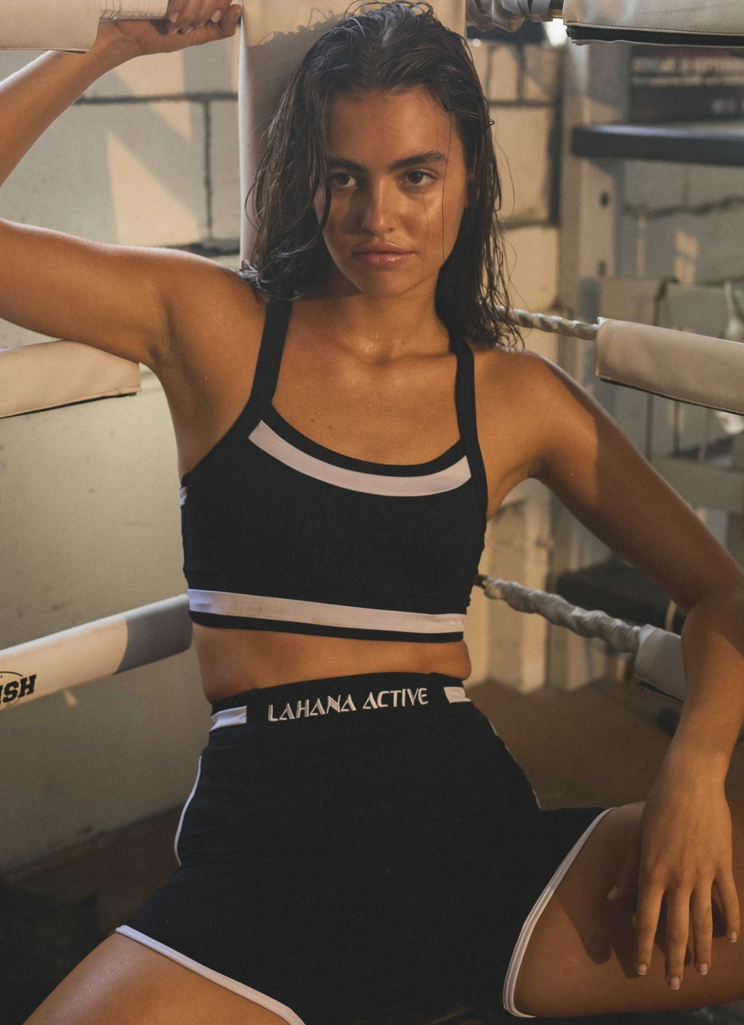 LaHana Swim Sadie Crop - Black 3 LaHana Swim Sadie Crop - Black