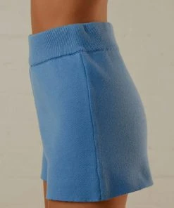 Peppermayo Exclusive Remix It Knit Short - Dusty Blue New & Most Loved 12 Peppermayo Exclusive Remix It Knit Short - Dusty Blue New & Most Loved