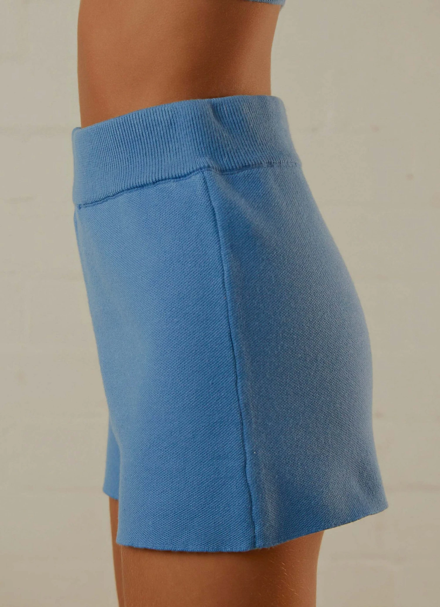 Peppermayo Exclusive Remix It Knit Short - Dusty Blue New & Most Loved 7 Peppermayo Exclusive Remix It Knit Short - Dusty Blue New & Most Loved