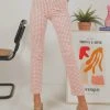 Peppermayo Exclusive New & Most Loved Palmero Pants - Pink Gingham 1 Peppermayo Exclusive New & Most Loved Palmero Pants - Pink Gingham