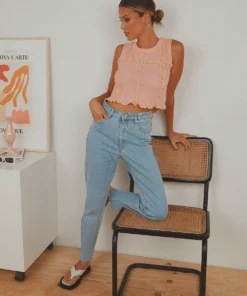 Peppermayo New Tops Like The Sun Knit Top - Pink 10 Peppermayo New Tops Like The Sun Knit Top - Pink