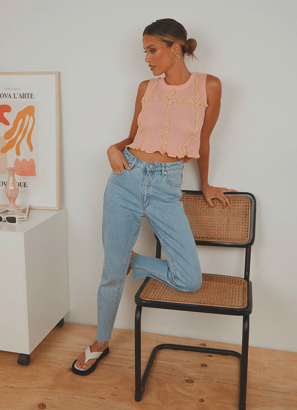 Peppermayo New Tops Like The Sun Knit Top - Pink 6 Peppermayo New Tops Like The Sun Knit Top - Pink