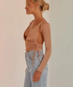 Peppermayo New & Most Loved Til The Dawn Crop Top - Beige 10 Peppermayo New & Most Loved Til The Dawn Crop Top - Beige