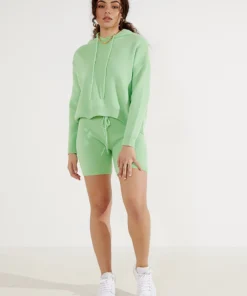 Peppermayo New Bottoms European Vacation Knit Shorts - Sage