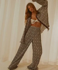 Peppermayo Exclusive 90s Muse Pants - Logo Mania 10 Peppermayo Exclusive 90s Muse Pants - Logo Mania