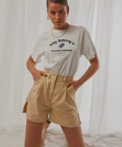 4th & Reckless New & Most Loved Rae Short - Muted Yellow