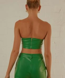 Peppermayo Exclusive New & Most Loved Late Night Dance Crop Top - Jade Green 11 Peppermayo Exclusive New & Most Loved Late Night Dance Crop Top - Jade Green