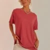 Afends New & Most Loved Slay Hemp Oversized Tee - Watermelon