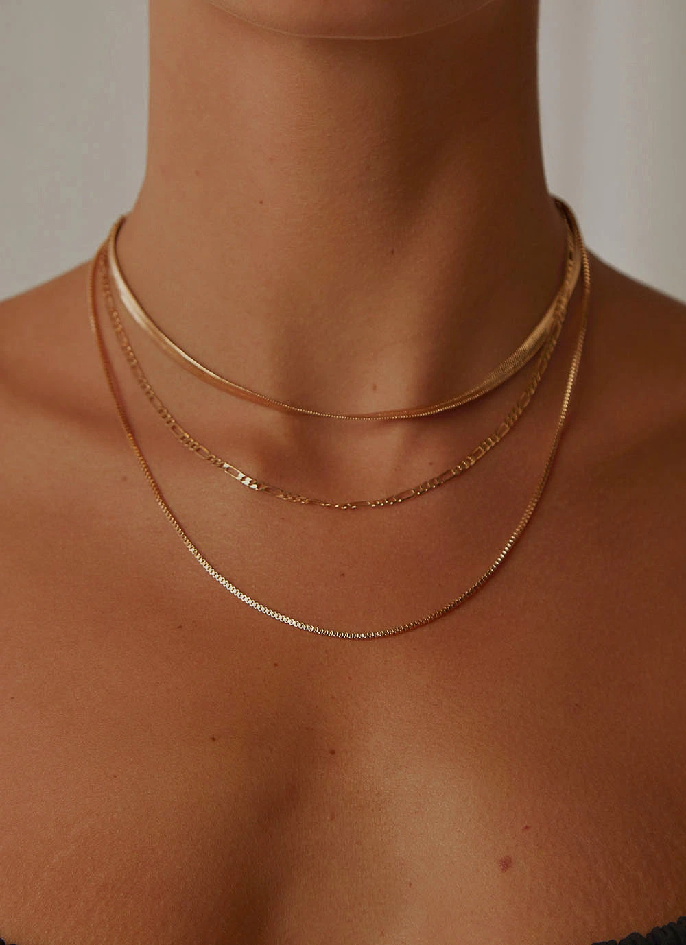 Peppermayo Maia Layered Necklace - Gold 3 Peppermayo Maia Layered Necklace - Gold