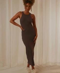 Nude Lucy Harley Waffle Dress - Coal New & Most Loved