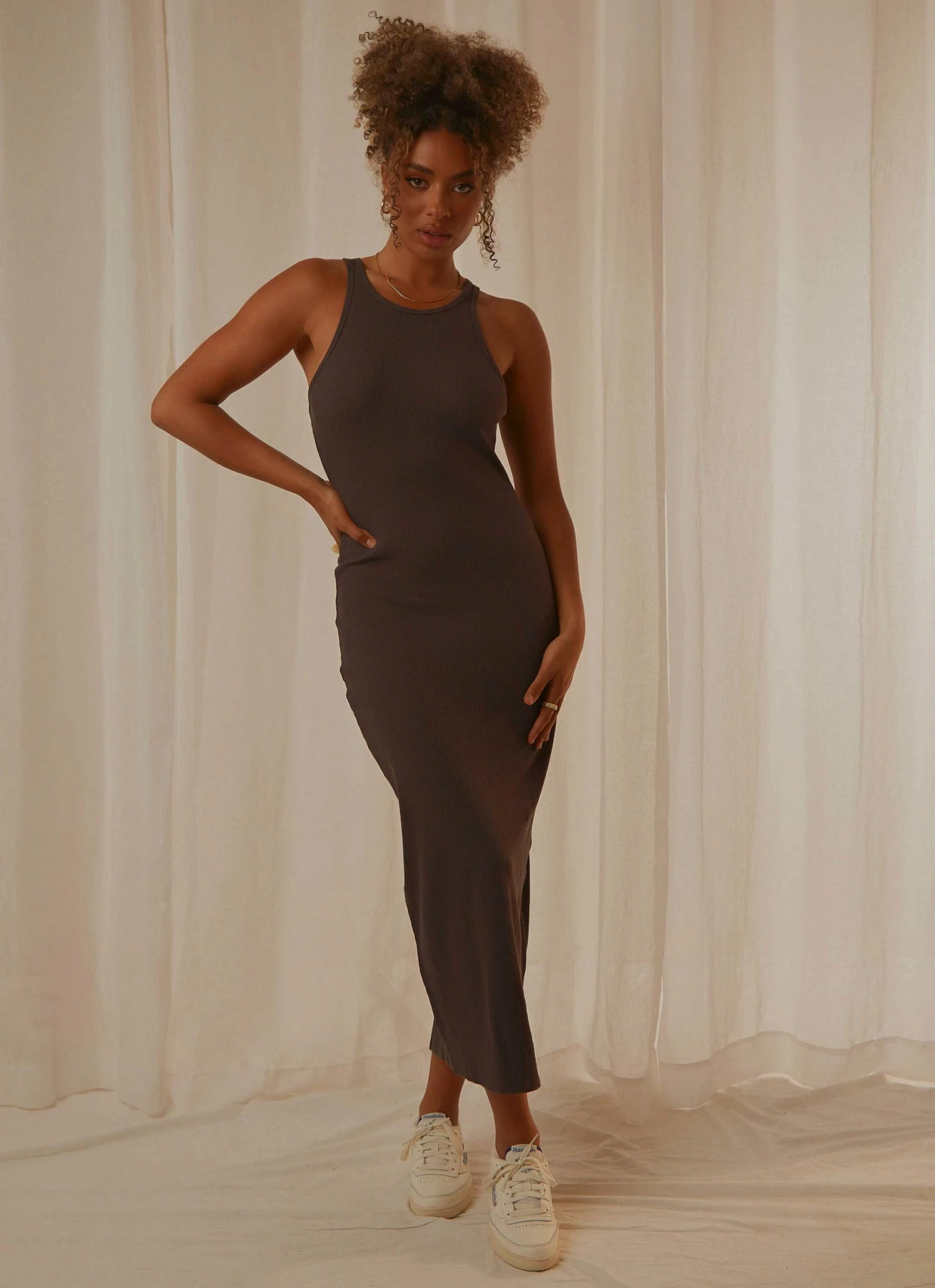 Nude Lucy Harley Waffle Dress - Coal New & Most Loved 3 Nude Lucy Harley Waffle Dress - Coal New & Most Loved