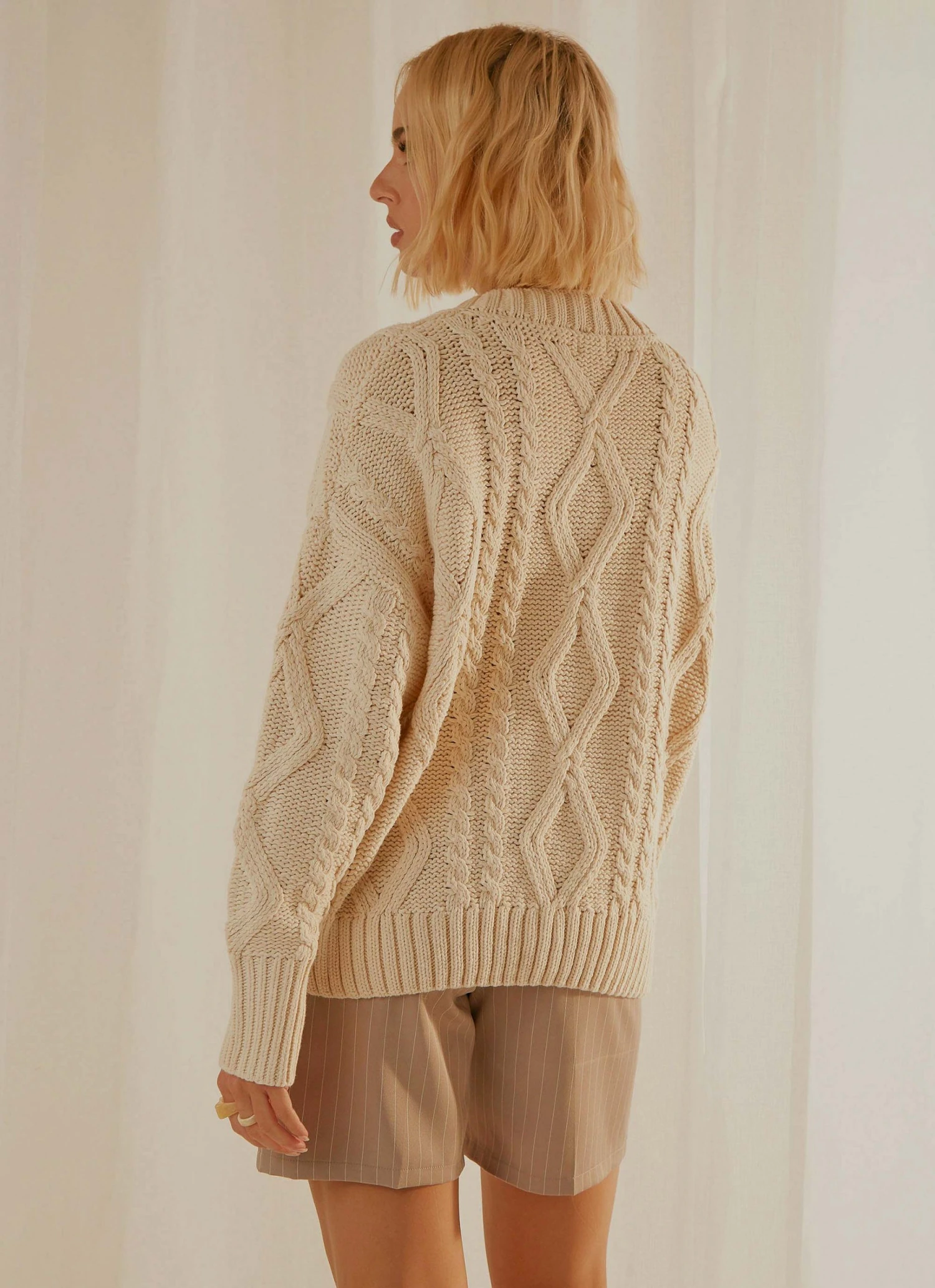 Peppermayo New & Most Loved Matchmaker Knit Sweater - Cream 6 Peppermayo New & Most Loved Matchmaker Knit Sweater - Cream