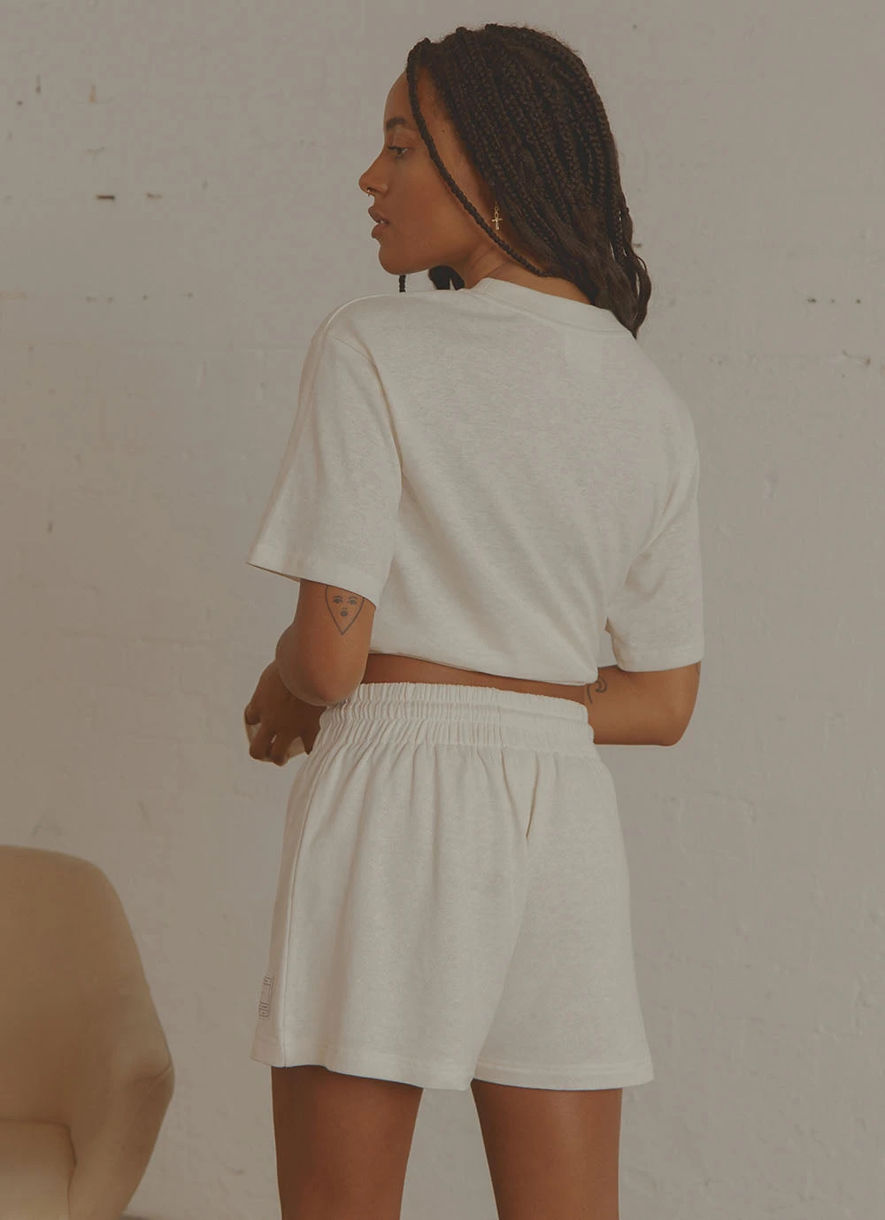 Vacancy Supply The Essential Shorts - Coconut Milk 8 Vacancy Supply The Essential Shorts - Coconut Milk