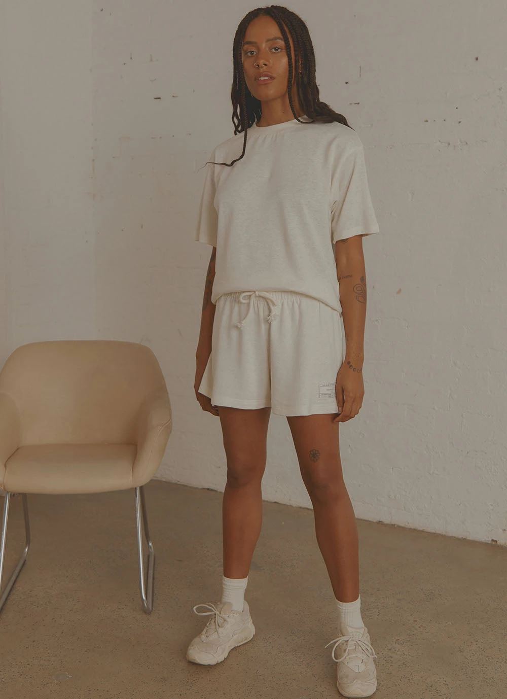 Vacancy Supply The Essential Shorts - Coconut Milk 6 Vacancy Supply The Essential Shorts - Coconut Milk