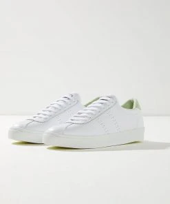 Superga 2843 Clubs Sneaker - A0F White/Green 9 Superga 2843 Clubs Sneaker - A0F White/Green