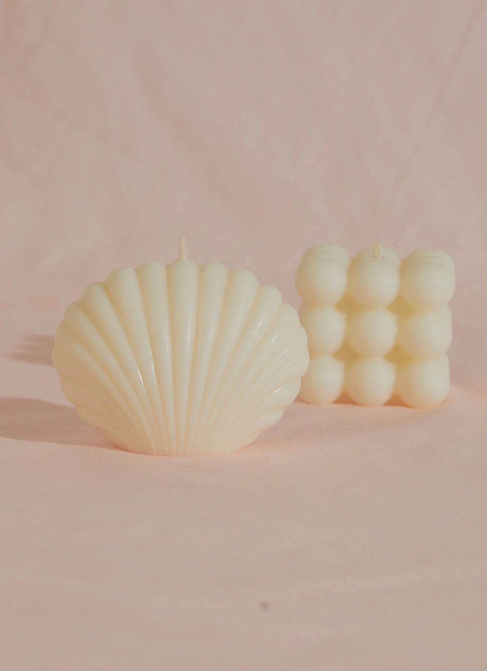 Manara Home Clam Shell Candle - Cream 6 Manara Home Clam Shell Candle - Cream