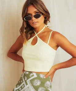 Peppermayo Round Up Top - Yellow New Tops