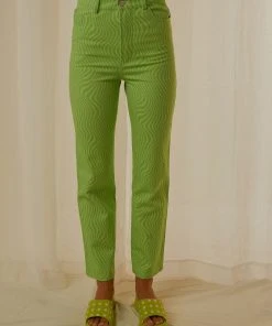 Peppermayo Exclusive Electric Avenue Pants - Lime Wave New & Most Loved 11 Peppermayo Exclusive Electric Avenue Pants - Lime Wave New & Most Loved