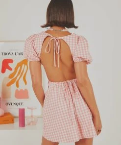 Peppermayo Exclusive Anglais Mini Dress - Pink Gingham 11 Peppermayo Exclusive Anglais Mini Dress - Pink Gingham