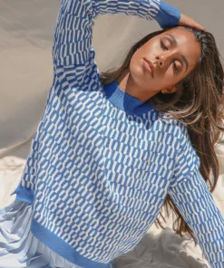 Peppermayo Summer Holidays Knit Jumper - Blue 8 Peppermayo Summer Holidays Knit Jumper - Blue