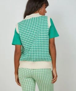 Peppermayo Hallways Knit Vest - Teal