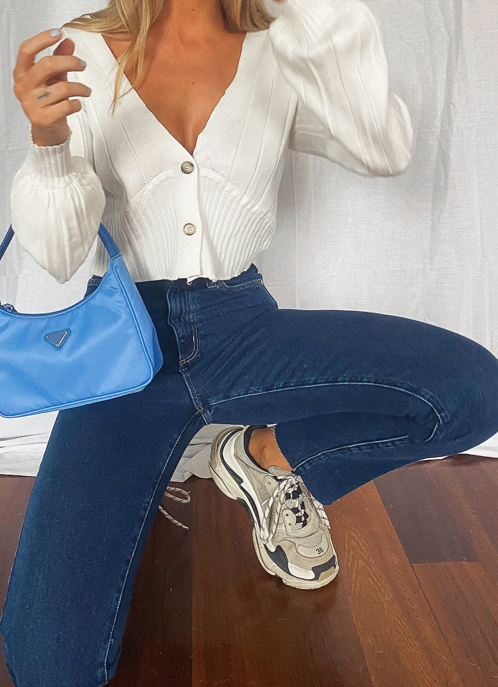 Peppermayo New Outerwear Between Us Knit Jumper - White 4 Peppermayo New Outerwear Between Us Knit Jumper - White