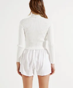 Peppermayo All Your Love Knit Top - White New Tops 11 Peppermayo All Your Love Knit Top - White New Tops