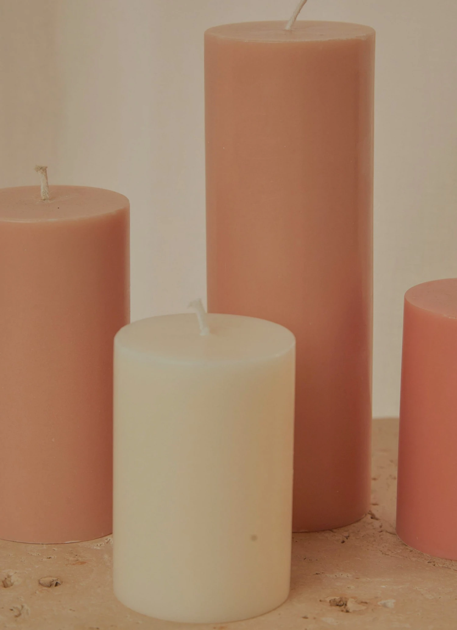 Candle Co Moreton Eco Slim Pillar- 5cm X 7.5cm - Ivory New & Most Loved 3 Candle Co Moreton Eco Slim Pillar- 5cm X 7.5cm - Ivory New & Most Loved