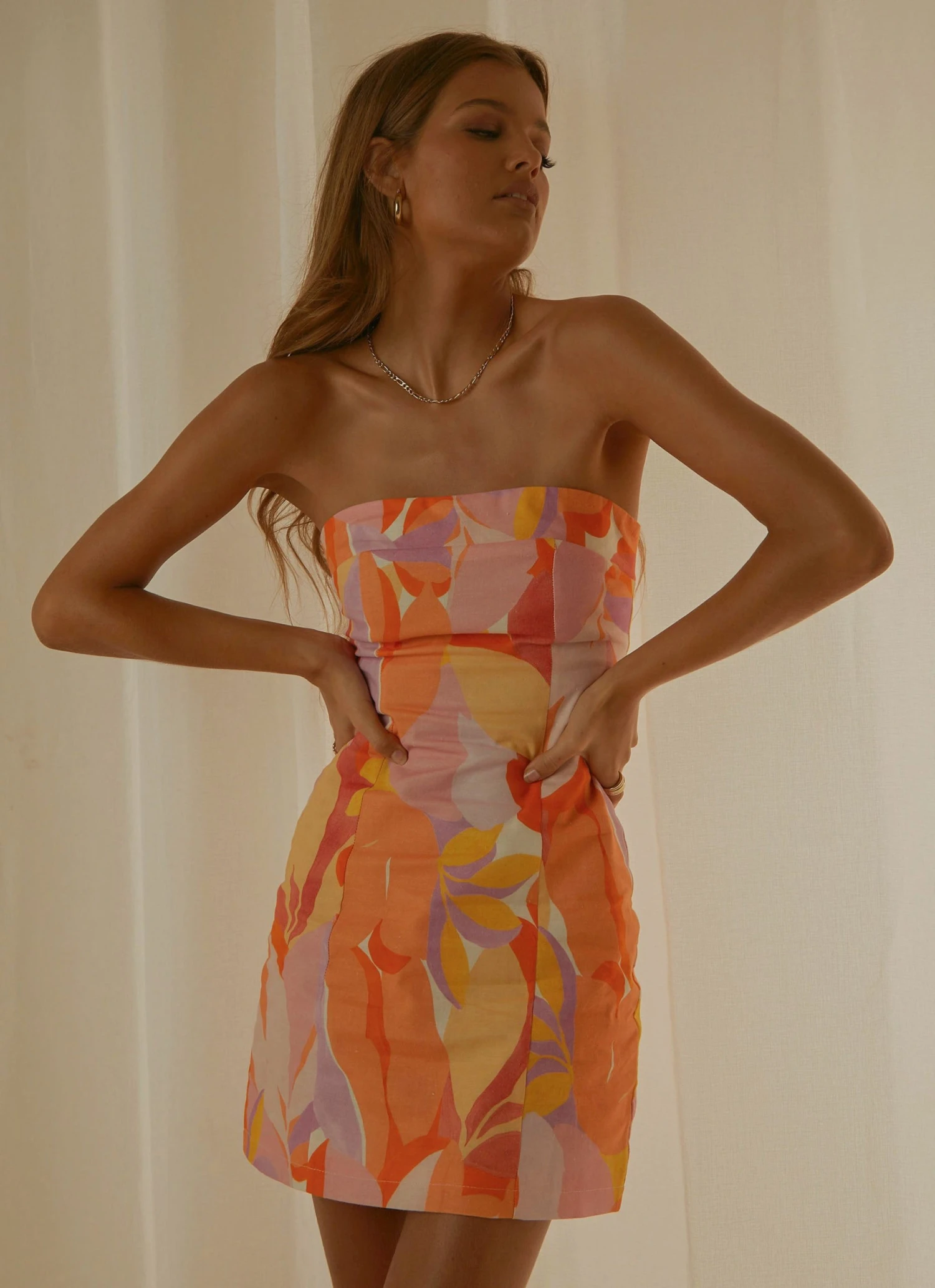 Peppermayo Exclusive New & Most Loved Sunday Spritz Linen Tube Dress - Paloma 3 Peppermayo Exclusive New & Most Loved Sunday Spritz Linen Tube Dress - Paloma