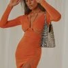 Peppermayo New & Most Loved Mulholland Midi Dress - Orange