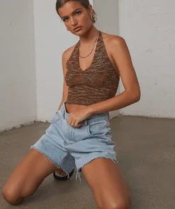 Peppermayo Milos Top - Choc Brown