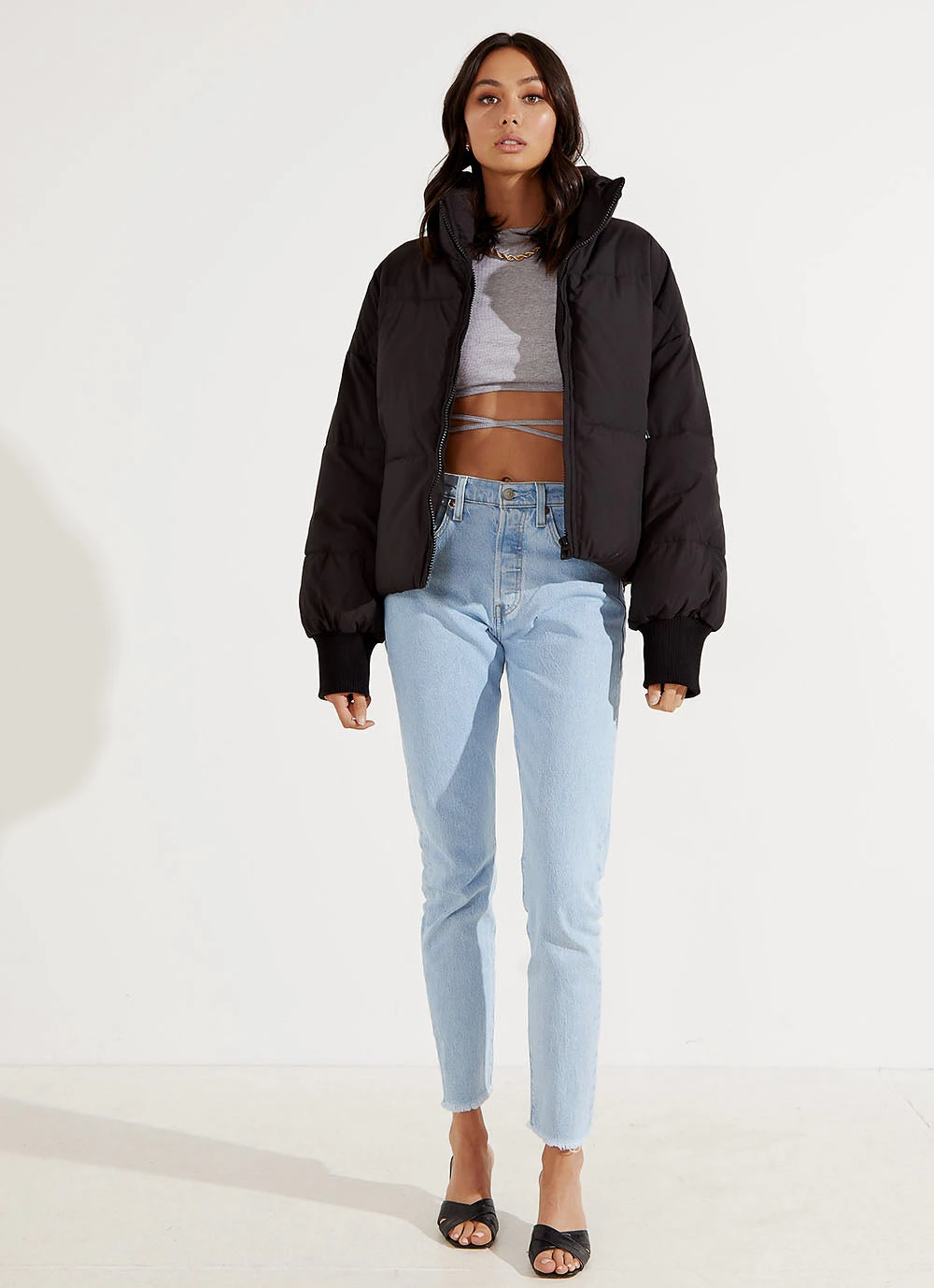 Peppermayo New & Most Loved Resolution Puffer Jacket - Black 5 Peppermayo New & Most Loved Resolution Puffer Jacket - Black