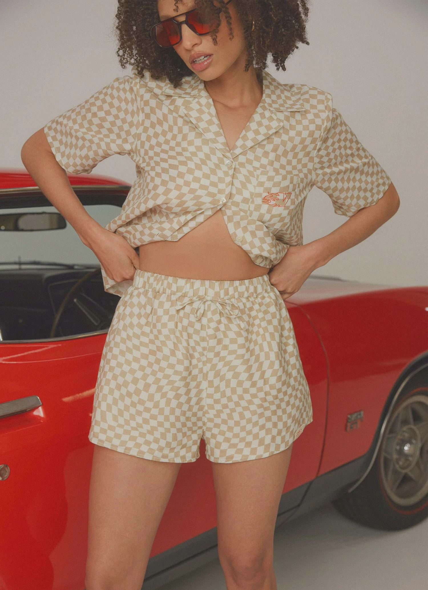 Vacancy Supply New & Most Loved Blaze Organic Linen Shorts - White-Crème 3 Vacancy Supply New & Most Loved Blaze Organic Linen Shorts - White-Crème