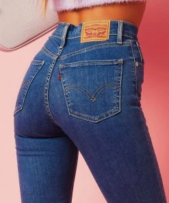 Levi's New & Most Loved Mile High Super Skinny Jean - Math Club