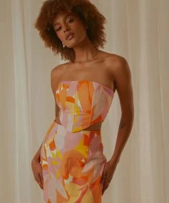 Peppermayo Exclusive Creative Culture Linen Bustier Top - Paloma 9 Peppermayo Exclusive Creative Culture Linen Bustier Top - Paloma